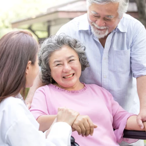 Elder Patient At Park — Jonesboro, AR — East Arkansas Area Agency On Aging